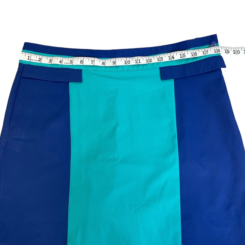 EP Pro Golf Womens Golf Skort Skirt Size 12 Blue-Aqua Pockets - Picture 7 of 12